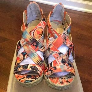 Wedge Sandal - Milk Shake - Size 7.5